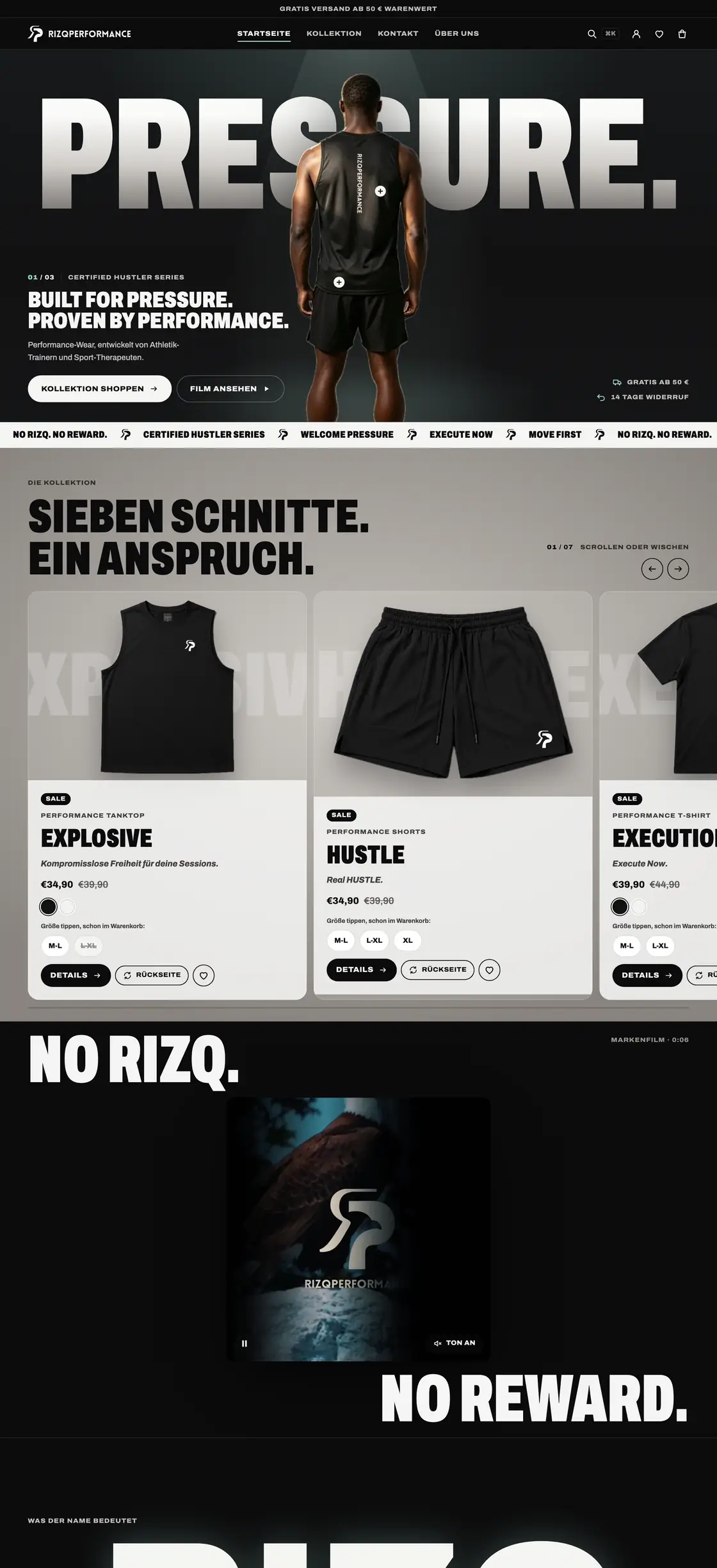 rizqperformance.com am Desktop